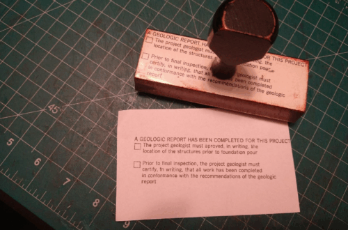 Favorite Vintage Office Stamp