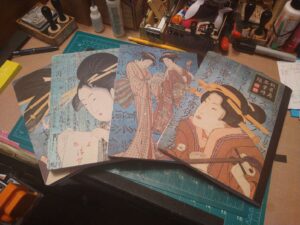 Decorated Composition Books - Back