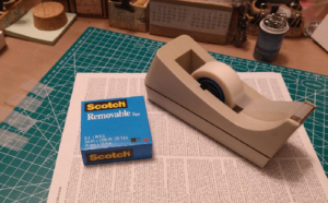 Using Removable Tape for Junk Journals