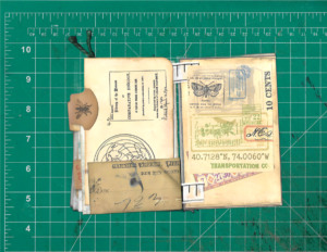 Steampunk Bottle Junk Journal Tenth Spread