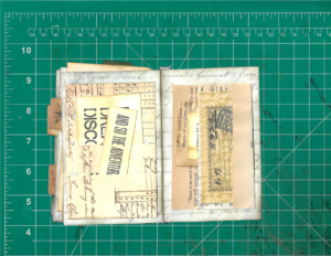 Steampunk Bottle Junk Journal Eleventh Spread