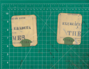 Hidden Sliding Ephemera - Closed and hidden