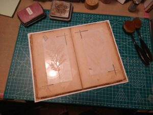 Shadow Stenciling - Step 1