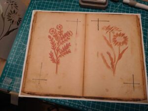 Shadow Stenciling - Step 5 Final Results