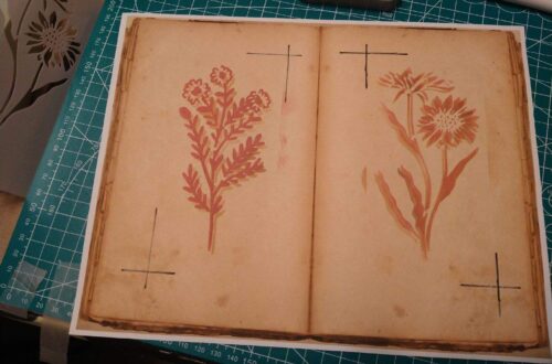 Shadow Stenciling - Step 5 Final Results